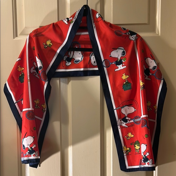 Peanuts Other - Peanuts Characters Kids Red Snoopy Scarf